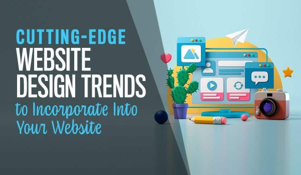 Design a cutting edge website